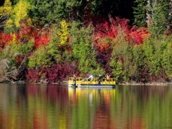 Fish-Lake-Pontoon-Boat-Fall-Colors